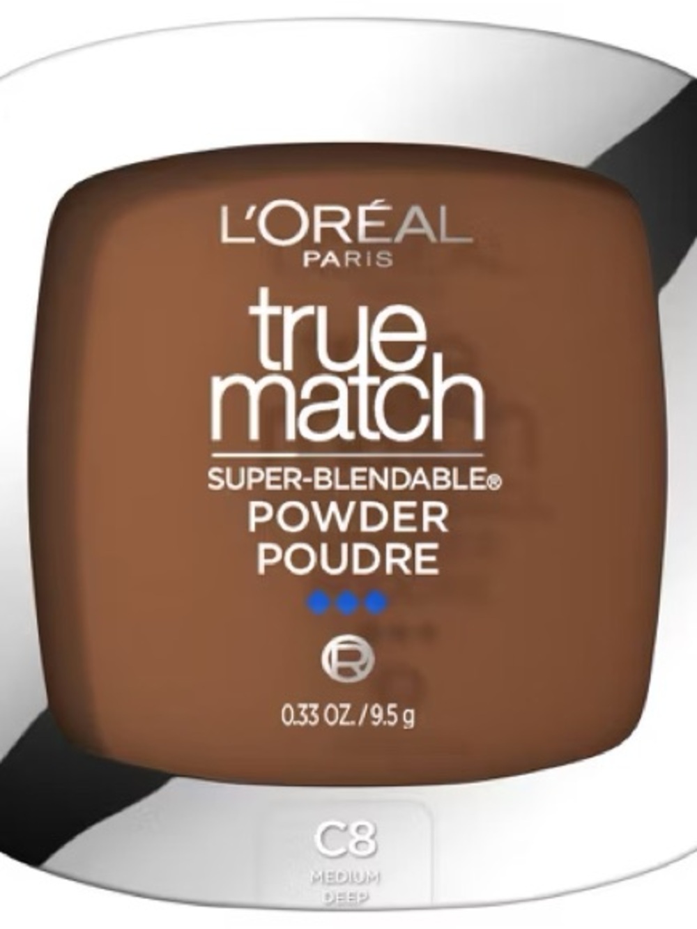 L'Oreal True Match Super-Blendable Powder C8 Medium Deep - Brown